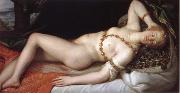 Dirck de Quade van Ravesteyn Venus in repose oil painting on canvas